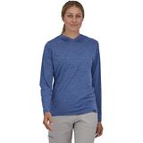 Patagonia Capilene Cool Daily Graphic Hoodie - Women's Wild Waterline/Current Blue X-Dye, XL