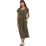 Patagonia Kamala T-Shirt Dress - Women's Basin Green, S