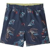 Patagonia Baby Baggies Short - Infants' Clean Currents/Tidepool Blue, 18M