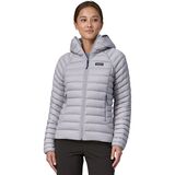 Patagonia Down Sweater Full-Zip Hooded Jacket - Women's Herring Grey, S