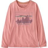 Patagonia Regenerative Organic Cotton Long-Sleeve T-Shirt - Girls'