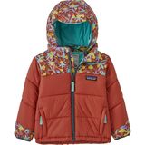 Patagonia Synthetic Puffer Hoodie - Infants' Burl Red, 12M
