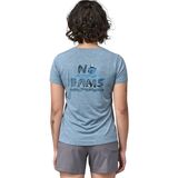 Patagonia Cap Cool Daily Graphic Shirt - Waters - Women's No Dams Orca/Steam Blue X-Dye, XL