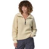 Patagonia Recycled Wool-Blend 1/4-Zip Sweater - Women's Dyno White, XS