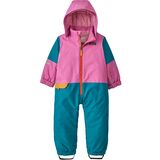 Patagonia Snow Pile One-Piece Snow Suit - Infants' Marble Pink, 18M