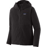 Patagonia R1 TechFace Hooded Fleece Jacket - Men's Black, XL