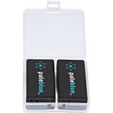 Pale Blue Earth Lithium Ion Rechargeable 9V Batteries