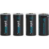 Pale Blue Earth Lithium Ion Rechargeable CR123A Batteries