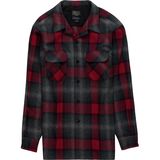 Pendleton Board Shirt - Men's Black/Grey Mix/Red Ombre, 3XL