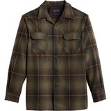 Pendleton Board Shirt - Men's Green/Brown Ombre, 3XL
