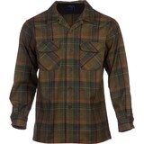 Pendleton Board Shirt - Men's Green/Gold Plaid, XL