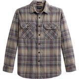Pendleton Burnside Flannel Shirt - Men's Taupe/Charcoal/Ochre Plaid, S