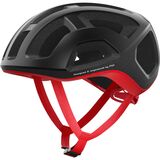 POC Ventral Lite Helmet Uranium Black/Prismane Red Matt, L