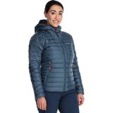 Rab Microlight Alpine Down Jacket - Women's Orion Blue, XL