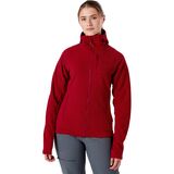 Rab Capacitor Hooded Fleece Jacket - Women's Crimson, M