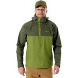 Rab Downpour Eco Jacket - Men's Army/Aspen Green, XXL