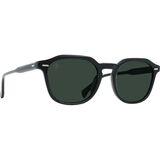 RAEN optics Clyve Polarized Sunglasses Crystal Black/Green Polarized, 52