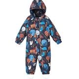 Reima Puhuri One-Piece Snow Suit - Infants' Navy Forest, 12-18M