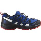Salomon XA PRO V8 CSWP Trail Running Shoe - Kids' Lapis Blue/Black/Fiery Red, 7.0