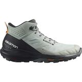 Salomon Outpulse Mid GTX Hiking Boot - Men's Wrought Iron/Black/Vibrant Orange, US 7.5/UK 7.0
