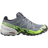 Salomon Speedcross 6 GTX Trail Running Shoe - Men's Flint Stone/Green Gecko/Black, US 11.0/UK 10.5