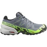 Salomon Speedcross 6 GTX Trail Running Shoe - Men's Flint Stone/Green Gecko/Black, US 14.0/UK 13.5