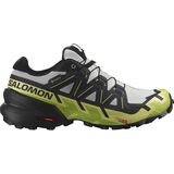 Salomon Speedcross 6 GTX Trail Running Shoe - Men's Lunar Rock Black Sunny Lime, US 8.5/UK 8.0