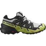 Salomon Speedcross 6 GTX Trail Running Shoe - Men's Lunar Rock Black Sunny Lime, US 11.5/UK 11.0