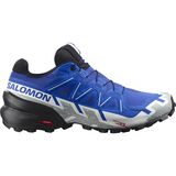 Salomon Speedcross 6 GTX Trail Running Shoe - Men's Nautical Blue/Black/White, US 8.0/UK 7.5