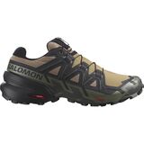 Salomon Speedcross 6 Trail Running Shoe - Men's Kelp Black Deep Lichen Green, US 7.0/UK 6.5