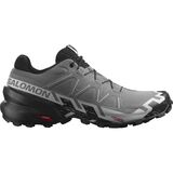 Salomon Speedcross 6 Trail Running Shoe - Men's Quiet Shade/Black/Pearl Blue, US 10.0/UK 9.5