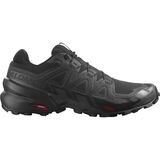 Salomon Speedcross 6 Wide Trail Running Shoe - Men's Black/Black/Magnet, US 7.0/UK 6.5