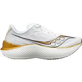 Saucony Endorphin Pro 3 Running Shoe - Men's White/Gold, 14.0