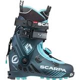 Scarpa F1 Alpine Touring Boot - 2024 - Women's Anthracite/Aqua, 25.0