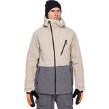 686 Hydra Down Thermagraph GORE-TEX Jacket - Men's Putty Colorblock, L