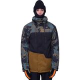 686 Geo Insulated Jacket - Men's Breen Nebula Colorblock, XL
