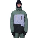 686 Geo Insulated Jacket - Men's Cypress Green Colorblock, XXL