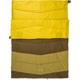Stoic Groundwork Double Sleeping Bag: 20F Synthetic Dark Olive/Green Moss, One Size
