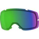 Smith Vice Goggles Replacement Lens Chromapop Everyday Green Mirror, One Size
