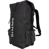 Simms Dry Creek Rolltop Backpack Black, One Size