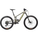 Santa Cruz Bicycles 5010 Carbon CC X01 Eagle AXS Reserve Mountain Bike Matte Nickel, XXL