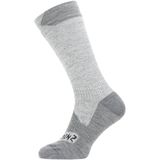 SealSkinz Waterproof All Weather Mid Length Sock Grey/Grey Marl, L