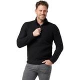 Smartwool Hudson Trail Fleece 1/2-Zip Sweater - Men's Black, XXL