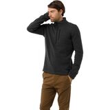 Smartwool Hudson Trail Fleece 1/2-Zip Sweater - Men's Dark Charcoal, S