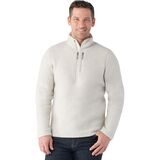 Smartwool Hudson Trail Fleece 1/2-Zip Sweater - Men's Light Gray Heather, XL