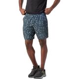 Smartwool Merino Sport Lined 8in Short - Men's Black Composite Print, L