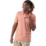 Smartwool Merino Hemp Blend Short-Sleeve Polo Shirt - Men's Copper Heather, S