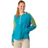 Smartwool Merino Sport Ultra Light Anorak Pullover Jacket - Women's Deep Lake, M
