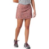 Smartwool Merino Sport Lined Skirt - Women's Light Mahogany Composite Print, XL