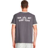 The Critical Slide Society Sunset Ringer T-Shirt - Men's Phantom, L